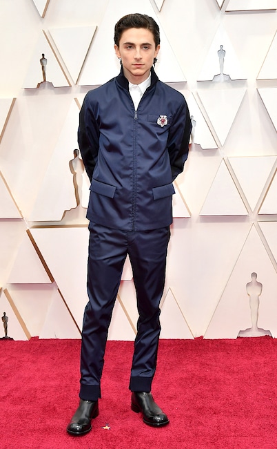 Timothée Chalamet, Oscars 2020, Premios de la Academia, Moda de la alfombra roja